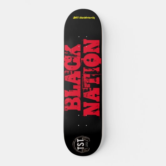 SCHWARZE NATIONEN / JMT SKATEBOARDS (Vorderseite)