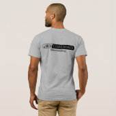 Schwarze NO-cOM T - @Twitter Version T-Shirt (Schwarz voll)