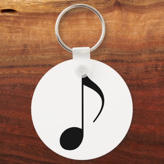 schwarze Note Schlüsselanhänger (Vorderseite)
