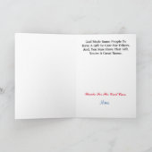 Schwarze oder dunkelhäutige weibliche Krankenversi Karte (Innenseite)