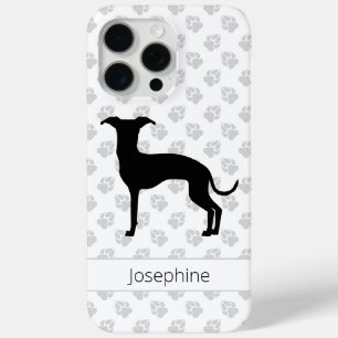 Schwarze (oder Ihre Farbe) Iggy-Silhouette mit Nam Case-Mate iPhone Hülle