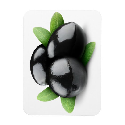 Schwarze Oliven Magnet (Vertikal)