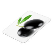 Schwarze Oliven Magnet (Linke Seite)