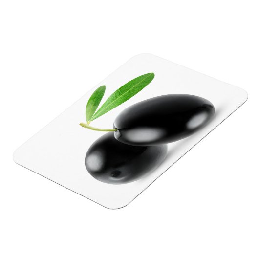 Schwarze Oliven Magnet (Linke Seite)