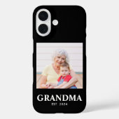 Schwarze Oma etablierte fettes Foto Case-Mate iPhone Hülle (Rückseite)