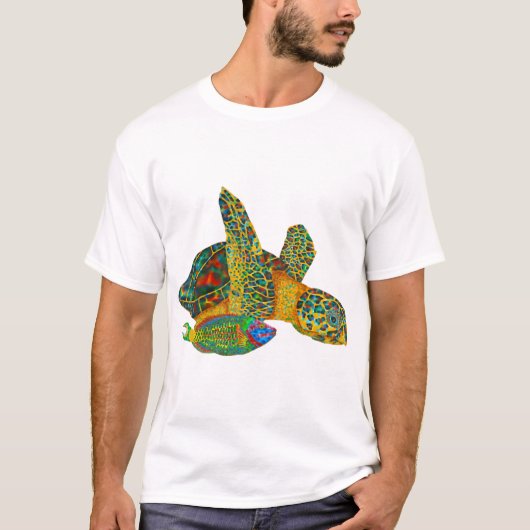 Schwarze Opal-Schildkröte T-Shirt (Vorderseite)