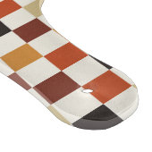 SCHWARZE ORANGE ROTE BROWLE FALL CUBES SCHNEIDEBRETT (Ecke)