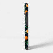 Schwarze Orangen Frucht | iPhone 14 Case-Mate Hülle (Linke Seite)