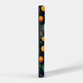 Schwarze Orangen Frucht | iPhone 14 Case-Mate Hülle (Rechte Seite)