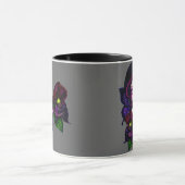 "Schwarze Orchideen-Fee-" Tasse (Zentrum)