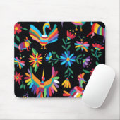 Schwarze Otomi-Maus-Pad Mousepad (Mit Mouse)