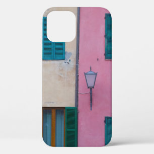 SCHWARZE OUTDOOR-SCONCE AUF PINK-GESTALTETE WAND Case-Mate iPhone HÜLLE