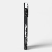 Schwarze Palmen Case-Mate iPhone Hülle (Rückseite / Rechts)