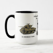 SCHWARZE PANTHER-761. BATAILLON - BEHÄLTER MAs Tasse (Links)