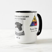 SCHWARZE PANTHER-761. BATAILLON - BEHÄLTER MAs Tasse (VorderseiteRechts)