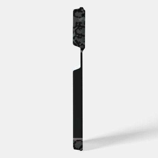 Schwarze Panther-Fotovorlage iPhone Hülle (Rechte Seite)