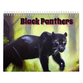 Schwarze Panther Kalender