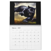 Schwarze Panther Kalender (Feb 2027)