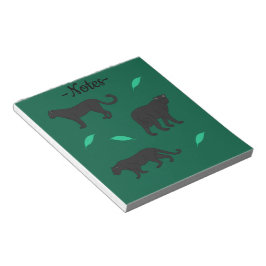 Schwarze Panther Notizblock