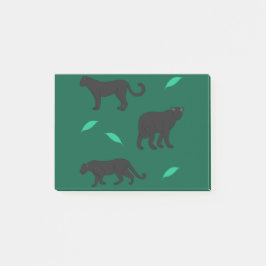 Schwarze Panther Post-it Klebezettel