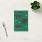 Schwarze Panther Post-it Klebezettel (Büro)