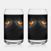 Schwarze Pantheraugen Dosenglas (Rechts)