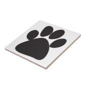 Schwarze Paste Fliese (Seite)