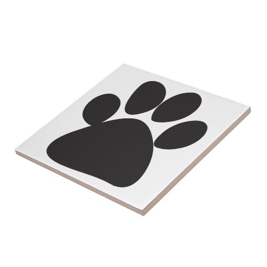 Schwarze Paste Fliese (Seite)