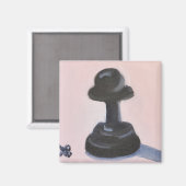 Schwarze Paste Magnet (Vorderseite/Rückseite)