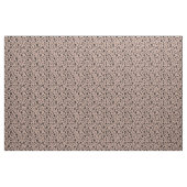 Schwarze Paw-Prints auf antikem Messing Stoff (Yard (91,4 cm))