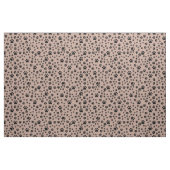 Schwarze Paw-Prints auf antikem Messing Stoff (Fat Quarter (45,7 x 55,9 cm))