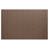 Schwarze Paw-Prints auf braun Stoff (Yard (91,4 cm))