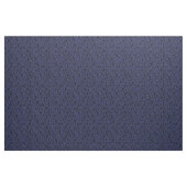 Schwarze Paw-Prints auf dunkelblau Stoff (Yard (91,4 cm))