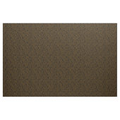 Schwarze Paw-Prints auf Dunkelbraun Stoff (Yard (91,4 cm))