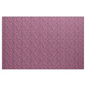 Schwarze Paw-Prints auf Rosa Stoff (Yard (91,4 cm))