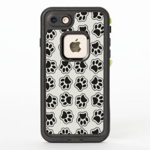 Schwarze Paws, Hundepfähle, Katzenpfähle, Kontur