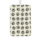 Schwarze Paws, Hundepfähle, Katzenpfähle, Kontur Autolufterfrischer (Rückseite)