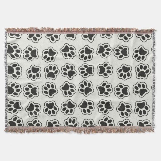 Schwarze Paws, Hundepfähle, Katzenpfähle, Kontur Decke (Vorderseite)