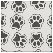 Schwarze Paws, Hundepfähle, Katzenpfähle, Kontur Stoff (Nahaufnahme)