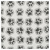 Schwarze Paws, Hundepfähle, Katzenpfähle, Kontur Stoff (Muster)