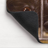 SCHWARZE PERSISCHE KÄTZCHEN-KATZEN - 1. MOUSEPAD (Ecke)