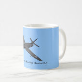 Schwarze Pfeil-Straßenverkäufer-Jäger-Tasse Kaffeetasse (VorderseiteRechts)