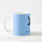 Schwarze Pfeil-Straßenverkäufer-Jäger-Tasse Kaffeetasse (Links)