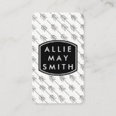 Schwarze Pfeile Visitenkarte (Vorderseite)