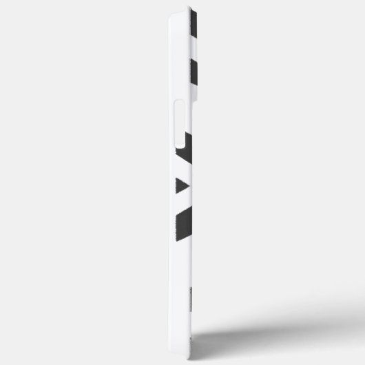 Schwarze Pfeilköpfe Afrikanische Print Case-Mate iPhone Hülle (Rückseite / Rechts)