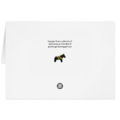 Schwarze Pferde (Rückseite Horizontal)