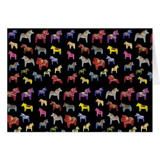 Schwarze Pferde (Vorderseite (Horizontal))