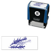 schwarze Pflanze Permastempel (Beispiel)