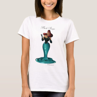 Schwarze Pinups - Glamour-Mädchen-Shirt T-Shirt