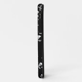 SCHWARZE PIRATBANNER, KREUZTE, SCHWERTER Case-Mate iPhone HÜLLE (Hinten/Links)